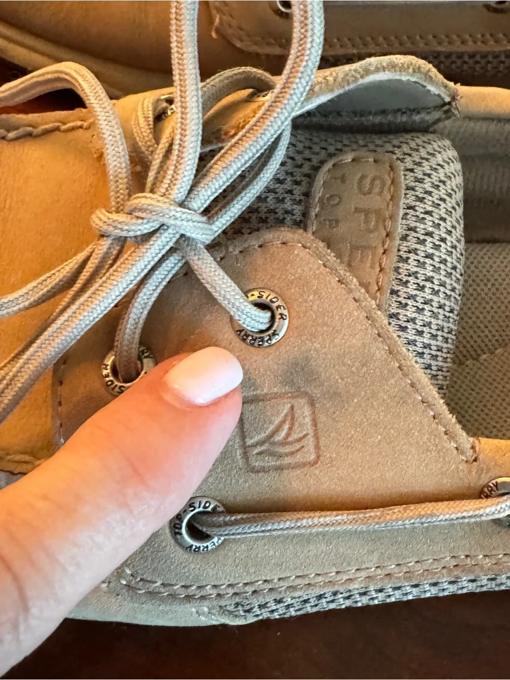 Women’s Sperry 8.5 Top-Sider Leather Deck Shoes Preppy Coastal Granddaughter